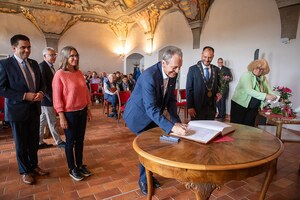 28.5. 2024 Slavnostní přijetí hudebníků v rámci Týdne česko-německé hudby