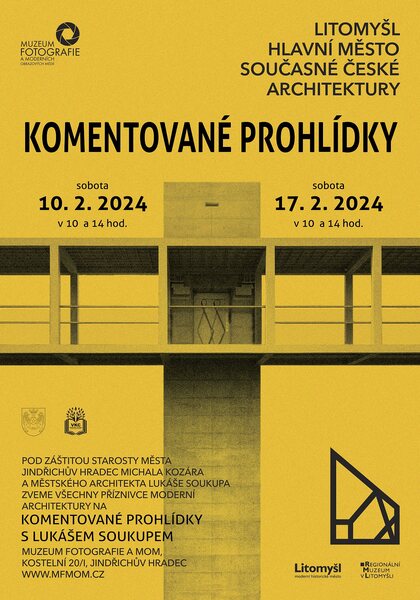 Komentované prohlídky výstavy LITOMYŠL, hl. město souč. čes. architektury
