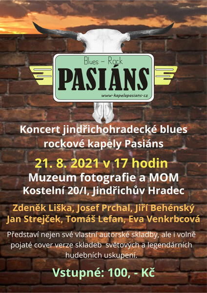 Koncert blues-rockové kapely PASIÁNS