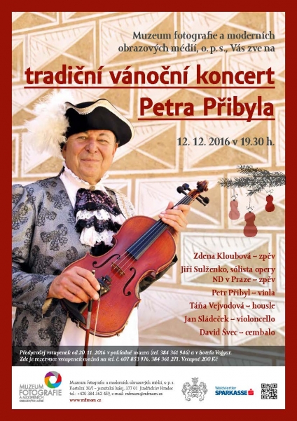 Vánoční koncert Petra Přibyla